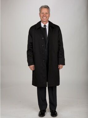 NWT Murphy & Hartelius Pilot’s Trench Coat - Size 36R